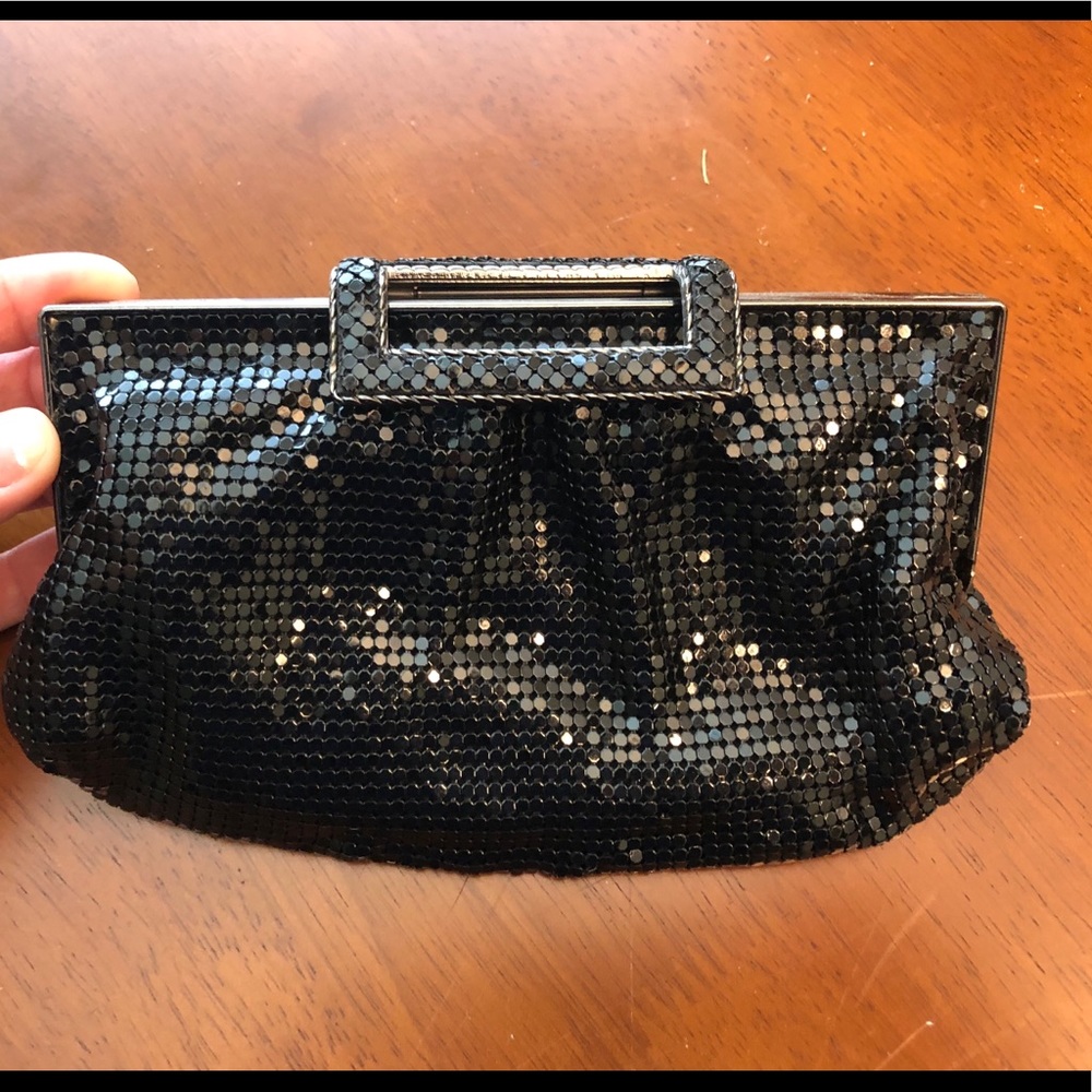 Neiman Marcus Black Evening Clutch